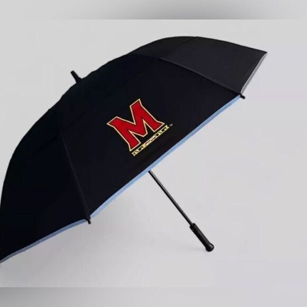NIB Weatherman 68” Golf Umbrella NCAA University of Maryland Terrapins